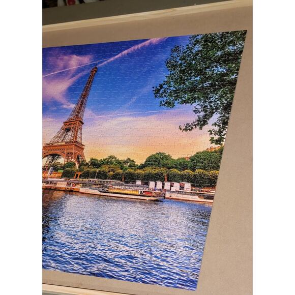 Mindbogglers Eiffel Tower Paris, France Jigsaw Puzzle 1000 pcs Complete - Picture 4 of 7